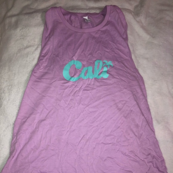Purple Cali Tank - Picture 1 of 2